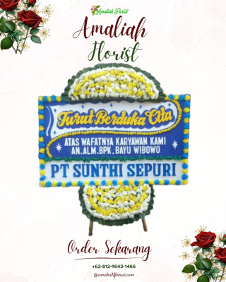 Papan Bunga Duka di Sungai Boh