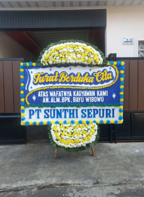 Papan Bunga Duka di Sungai Boh